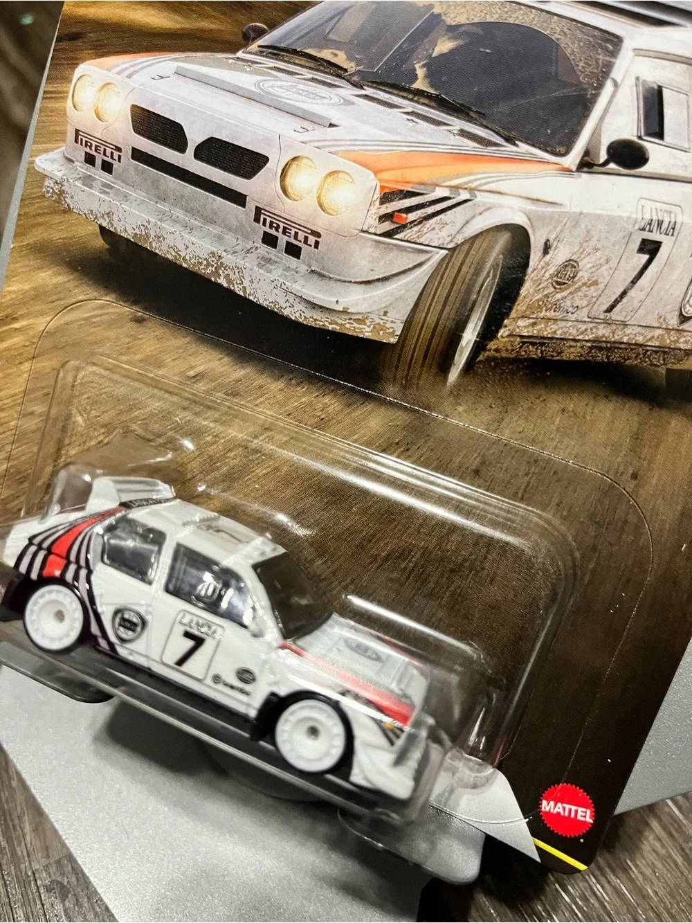 Hot Wheels Premium Lancia Delta S4 Rally Toy Car-Real Riders